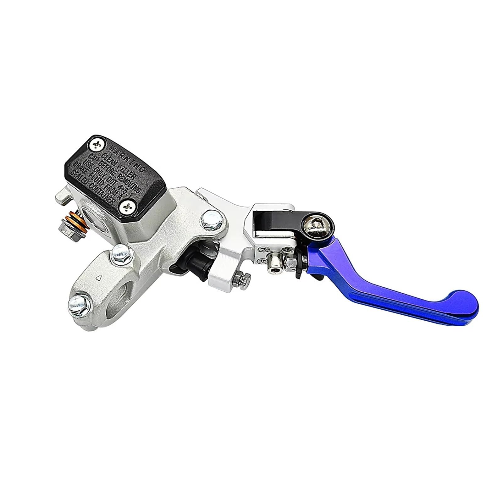 Motorrad Kupplung Für Husqvarna 125-501 Für TE Für FE Für TC 22mm 7/8'' Motorrad Rechts Hauptbremszylinder Kupplung Pumpe Bremshebel Kupplung Bremshebel(Brake Pump Blue) von ANNAKETZPW