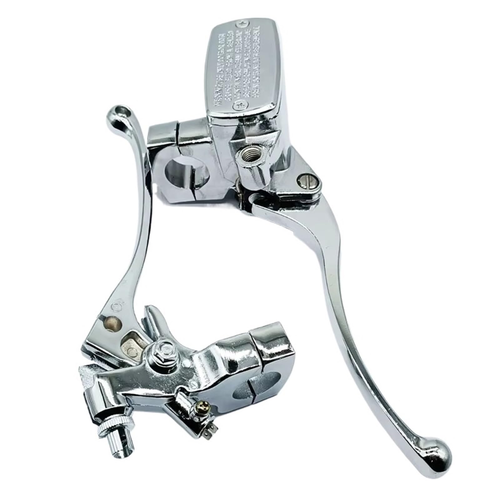 Motorrad Kupplung Hydraulischer Bremskupplungshebel-Hauptzylinder Für 25-mm-Galvanik, Geeignet Für Die Meisten Motorräder, Linker Kupplungsgriff Kupplung Bremshebel von ANNAKETZPW