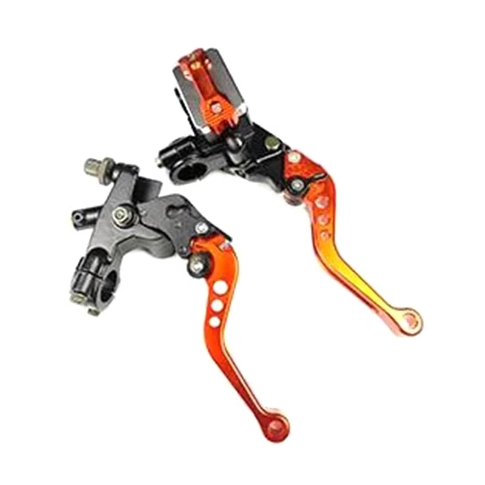 Motorrad Kupplung Motorradgriff Bremspumpenhebel Zylinderkupplung 7/8" 22mm Dekorieren Sie Zubehör, Das Für Die Meisten Motorräder Geeignet Ist. Kupplung Bremshebel(Orange) von ANNAKETZPW