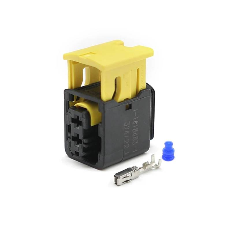 ANNBCDL 2Pin 1-1418483-1 Wasserdichte Automotive Anschlüsse 2,8mm Heavy Duty Versiegelt Anschlüsse Serie Zusätzliche Terminal Und Dichtung (1-1418483-1) von ANNBCDL