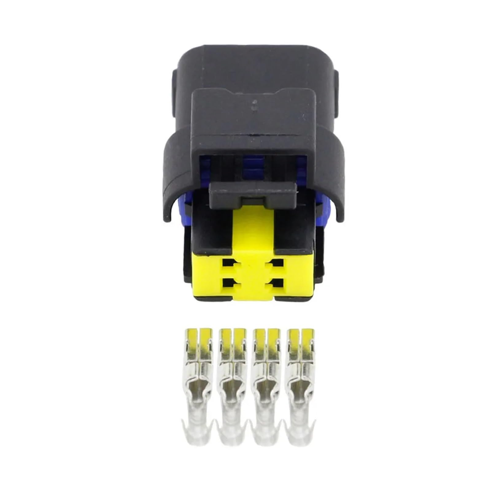 ANNBCDL 4-poliger Jacken-Automobilstecker, Autostecker mit Anschlussstecker DJ7045A-1.5-21 4P(Size:5 Sets) von ANNBCDL