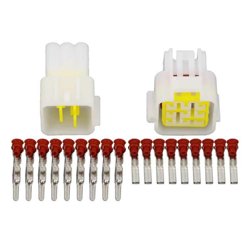 ANNBCDL 9-poliger wasserdichter elektrischer Kabelstecker DJ7091Y-2.3-11/21 männlicher und weiblicher Kfz-Stecker(5 Sets) von ANNBCDL