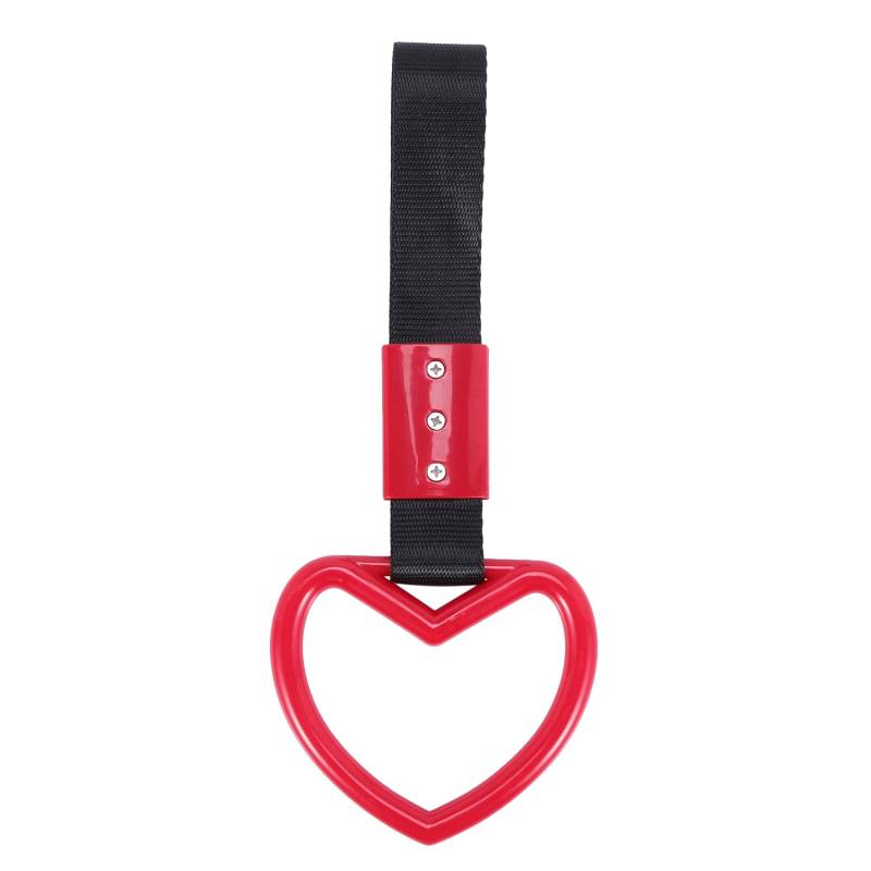 ANNJUC Heart Jdm Tsurikawa Ring für U-Bahn Zug Bus Griff Strap Charm Drift Universal von ANNJUC