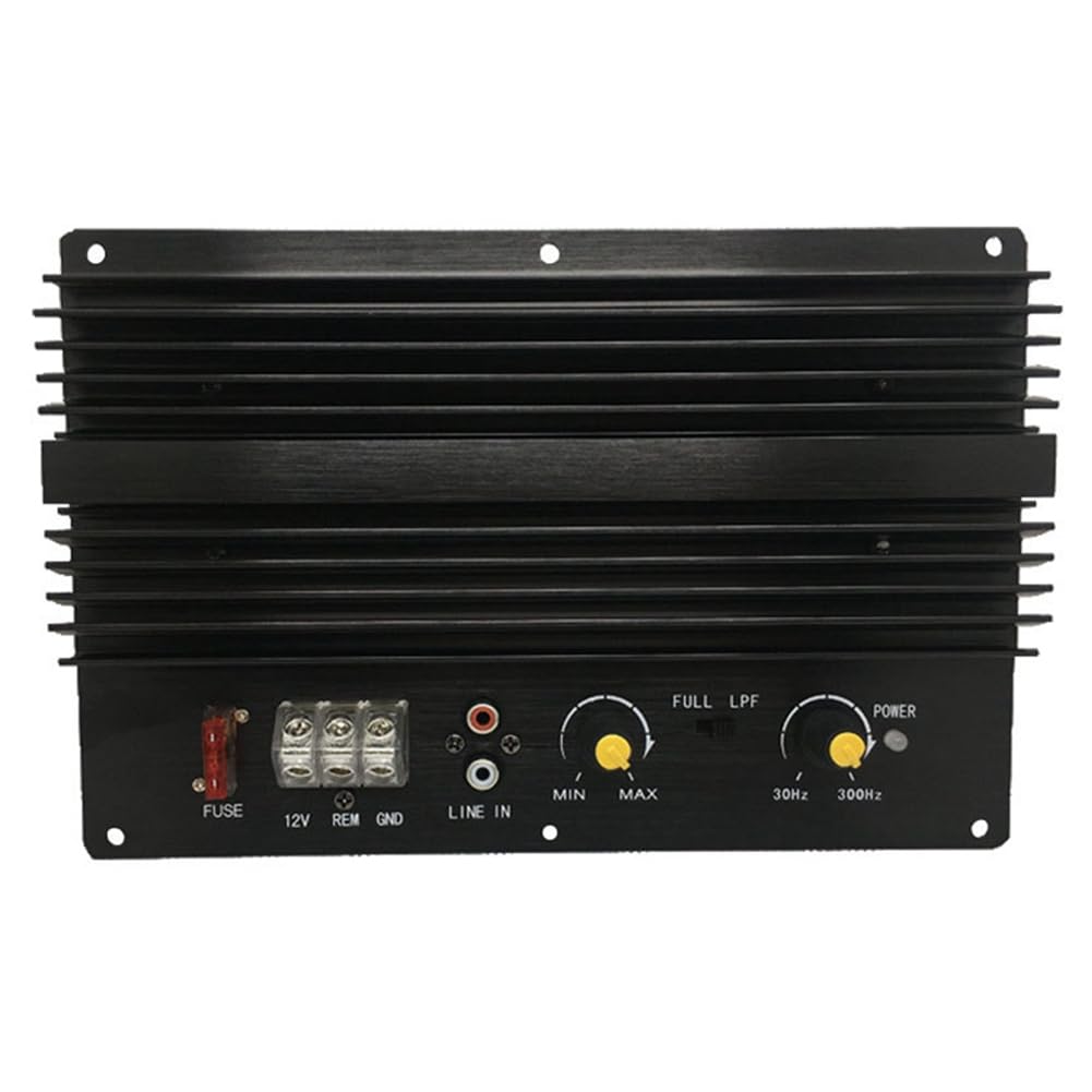 ANNJUC PA-80D 12 V 1000 W Verstärkerplatine Mono-Auto-Audio-Endstufe Leistungsverstärker Leistungsstarker Bass-Subwoofer Verstärker Universal 1 Stück von ANNJUC