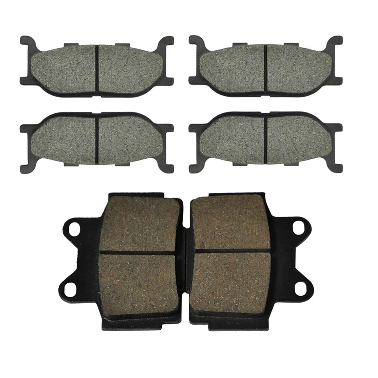 Kompletter Satz Motorrad-Bremsbeläge hinten vorne for XJ600S Seca 92–98, XJ600S Diversion 1992–1997, XJ600N 1995–1997(Complete Set of Pads) von ANNUP