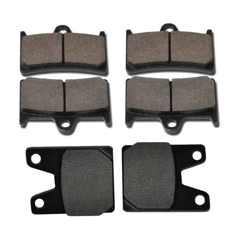 Motorrad-Komplettset vorne und hinten Bremsbelag for YZF-R7 YZF750 1999–2001, YZF-R1 YZF1000 1998–2001(2set Front Brake Pad) von ANNUP