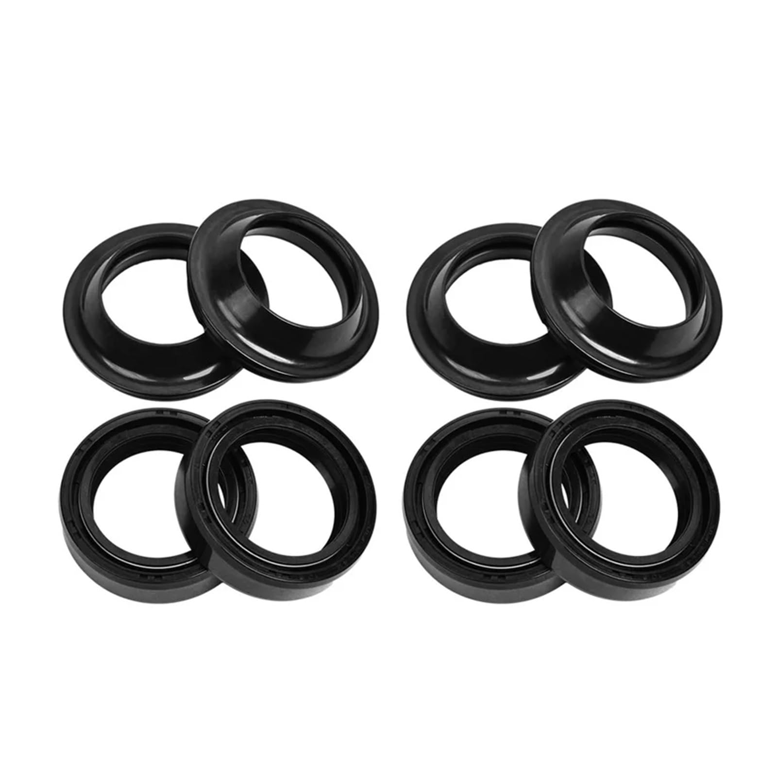 30x42x10,5 30 * 42 Front Shock Gabel Dämpfer Öl Dichtung 30 42 Staub Abdeckung Lip for KX60 KX 60 1983-2003 AR125 1982-1994 AR 125(4pcs seal 4pc cover) von ANQKYO