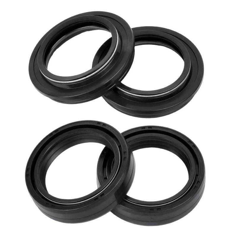 37x50x11 37 50 37 * 50 * 11 750cc Motorrad Schock Gabel Dämpfer Öl Dichtung Staub abdeckung Lip for VFR750 VFR 750 F RC24 VFR750F(2pcs seal 2pc cover) von ANQKYO