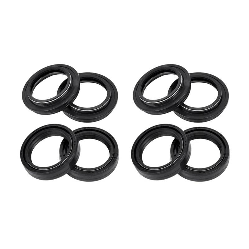 37x50x11 37 50 37 * 50 * 11 Motorrad Schock Gabel Dämpfer Öl Dichtung Staub Abdeckung Lip for VFR700F Abfangjäger VFR700 VFR 700(4pcs seal 4pc cover) von ANQKYO