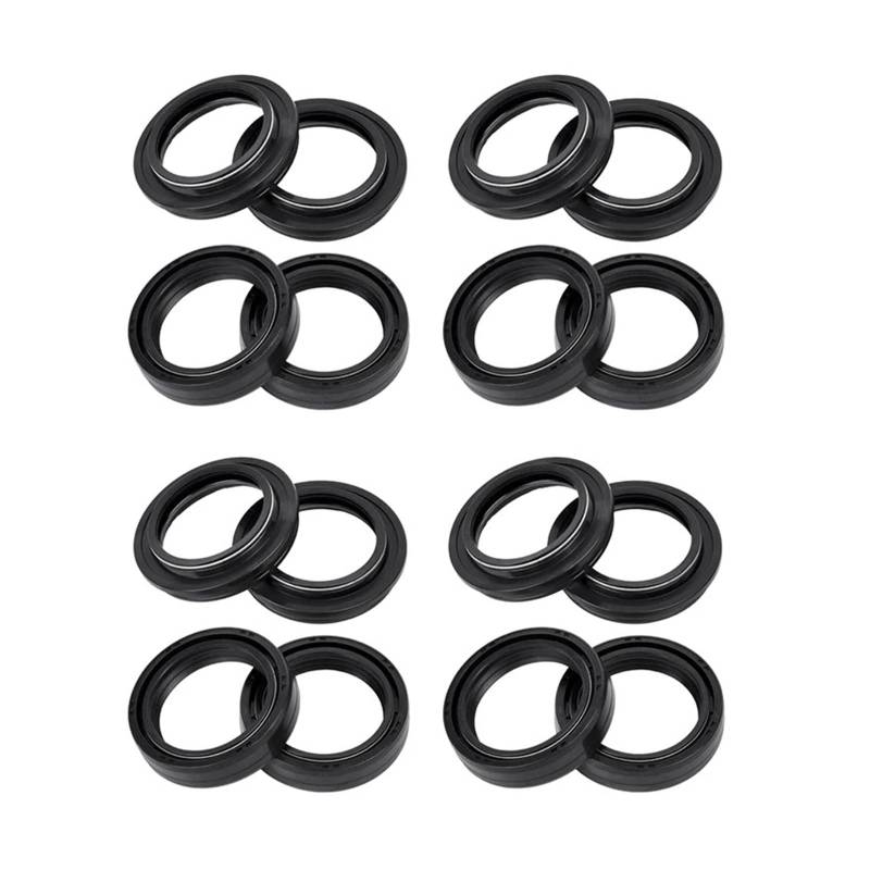 37x50x11 37 50 37 * 50 700CC Motorrad Schock Gabel Dämpfer Öl Dichtung & Staub Abdeckung frühling Lip for VS700 Intruder VS 700(8pcs seal 8pc cover) von ANQKYO