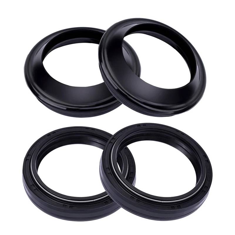 41 * 53 * 8 41x53x8 41 53mm Motorrad Gabel Dämpfer Öl Dichtung Staub dichtung for XVS650 XVS650A V Star V-Star YZF600R YZF750R(2pc seal 2pc cover) von ANQKYO