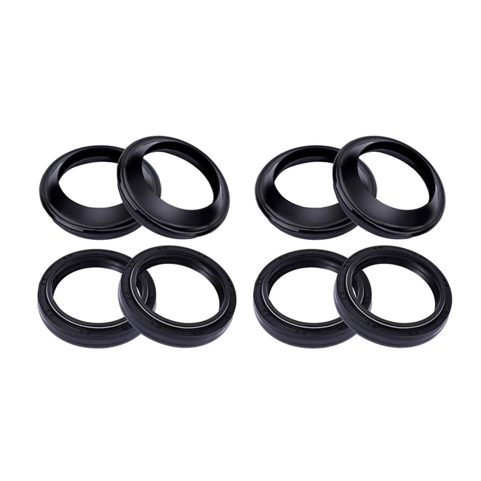 41 * 53 * 8 41x53x8 41 53mm Motorrad Gabel Dämpfer Öl Dichtung Staub dichtung for XVS650 XVS650A V Star V-Star YZF600R YZF750R(4pc seal 4pc cover) von ANQKYO