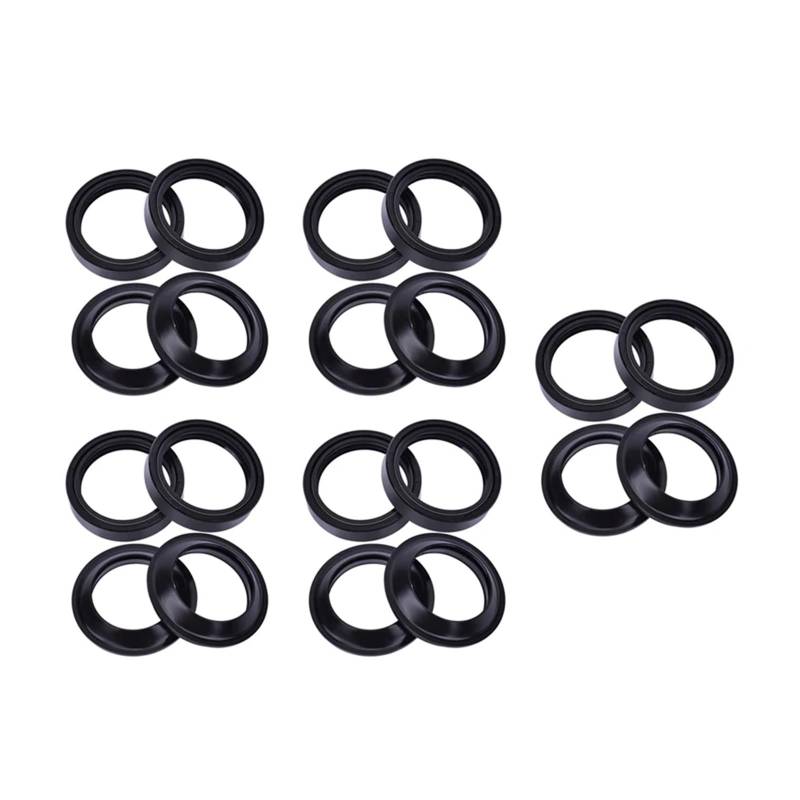 43x54x11 43 54 11 43 * 54 * 11 Gabel Öl Dichtung Staub Dichtungen Abdeckung for VT750 BLACK WIDOW XRV750 AFRIKA TWIN XRV VT 750 750cc(10pc seal 10pc cover) von ANQKYO