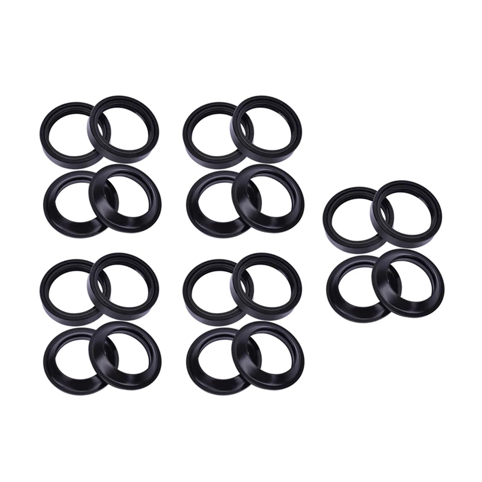 43x54x11 43 54 43 * 54 * 11 Gabel Öl Dichtung & Staub Dichtungen Abdeckung for XR650L XR650 XRV650 Afrika Twin XRV XR 650 XR650R 650CC(10pc seal 10pc cover) von ANQKYO