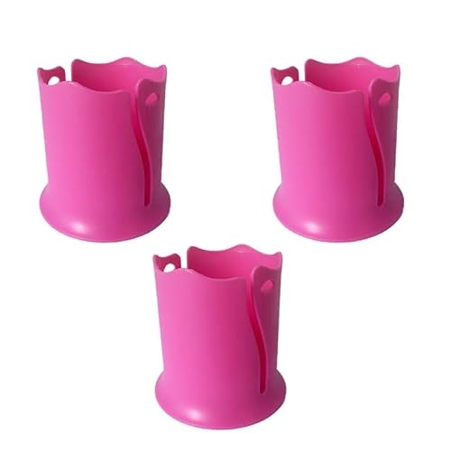 3 Stück Wasserflaschenhalter,Kajak Getränkehalter,Paddle Board Cup Holder,Faster Getränkehalter,Universell Wasserflaschenhalter,Paddle Board Getränkehalter (Rosa) von ANXJLEO