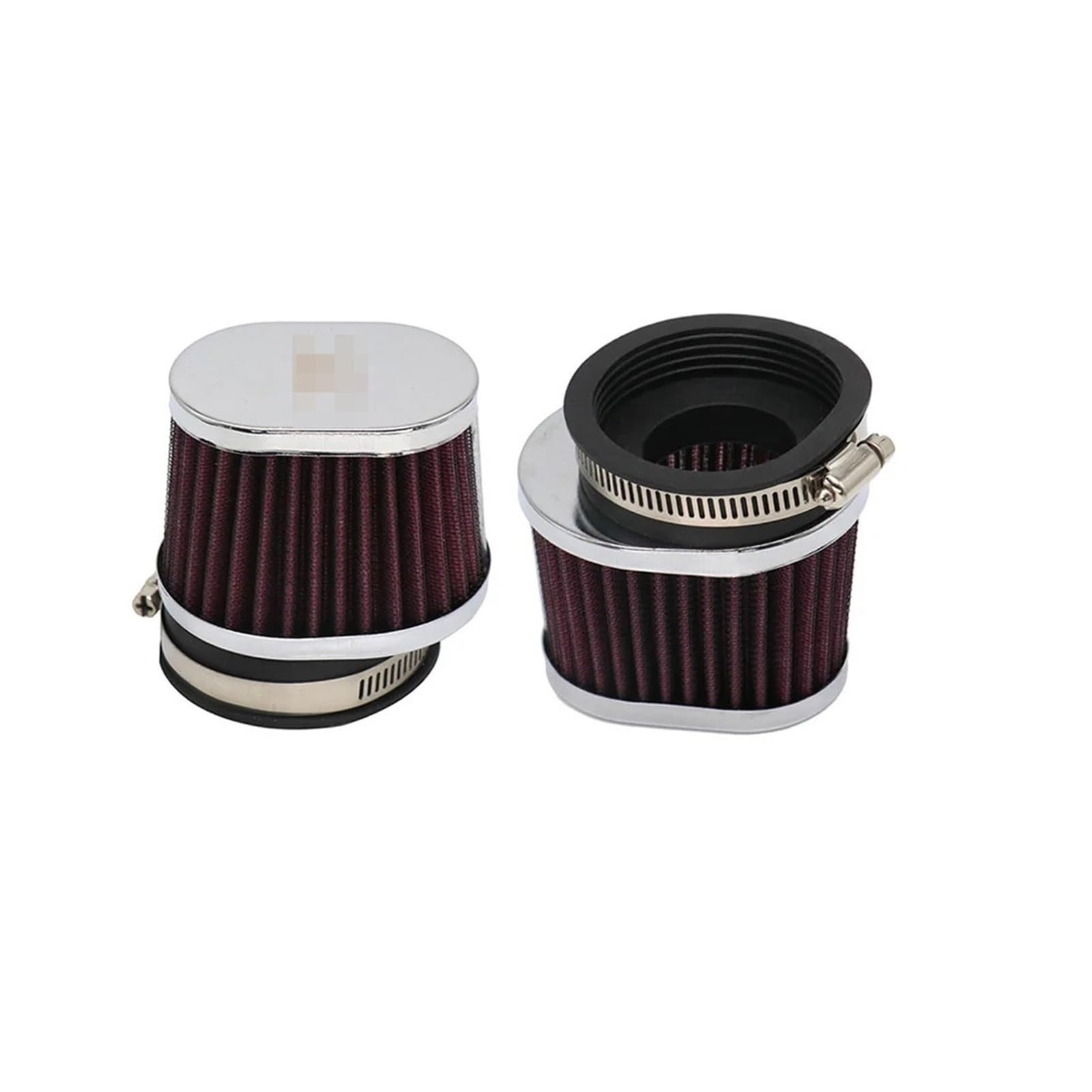 AOBANIT 38mm 42mm 45mm 50mm 55mm 60mm Motorrad Luftfilter Motorrad Luftfilter Reiniger kompatibel mit Yamaha Kawasaki Suzuki(42mm) von AOBANIT