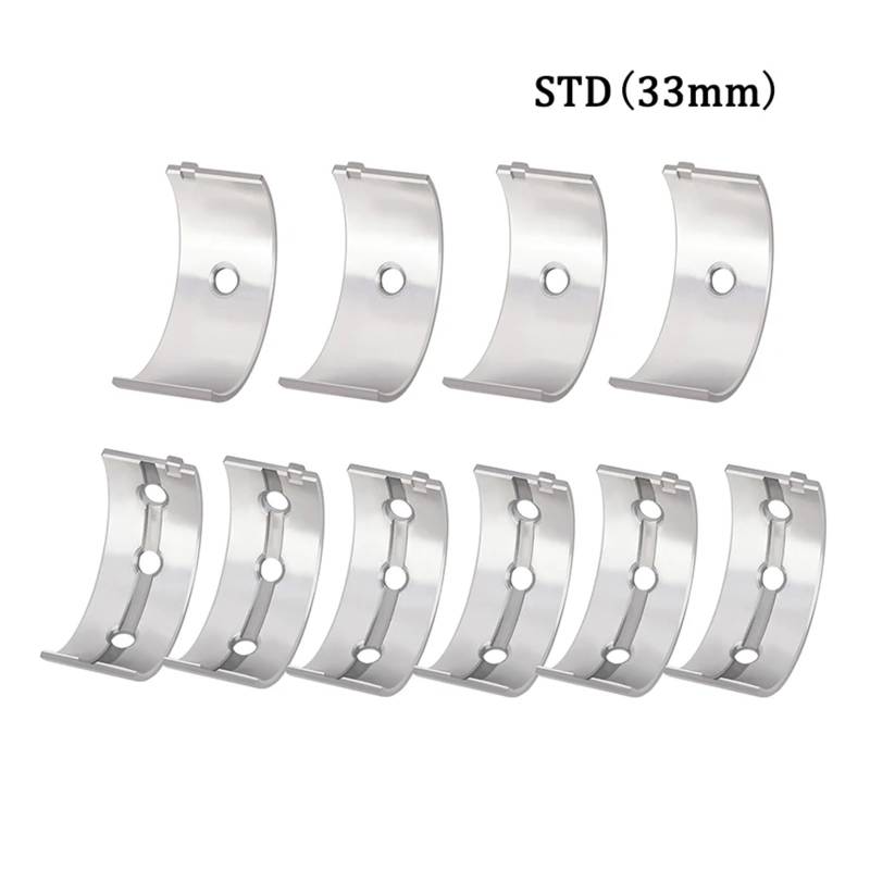 10 Stück Motorrad-Motorteile STD ~ +50 33 mm 32,75 mm 32,5 mm Hauptkurbelwellenlager for Z750 Z 750(STD 33mm) von AOFCESQY