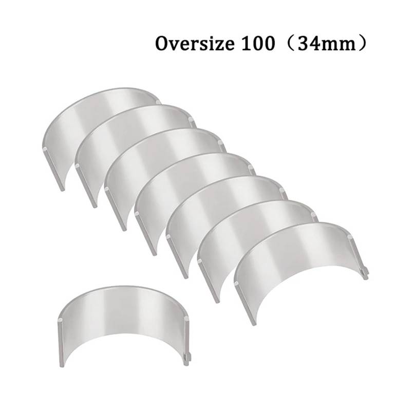 8 Stück Motorrad-Motorteile STD ~ +100 35 mm 34,75 mm 34,5 mm 34,25 mm 34 mm Pleuellager for Z750 Z 750(Oversize100 34mm) von AOFCESQY