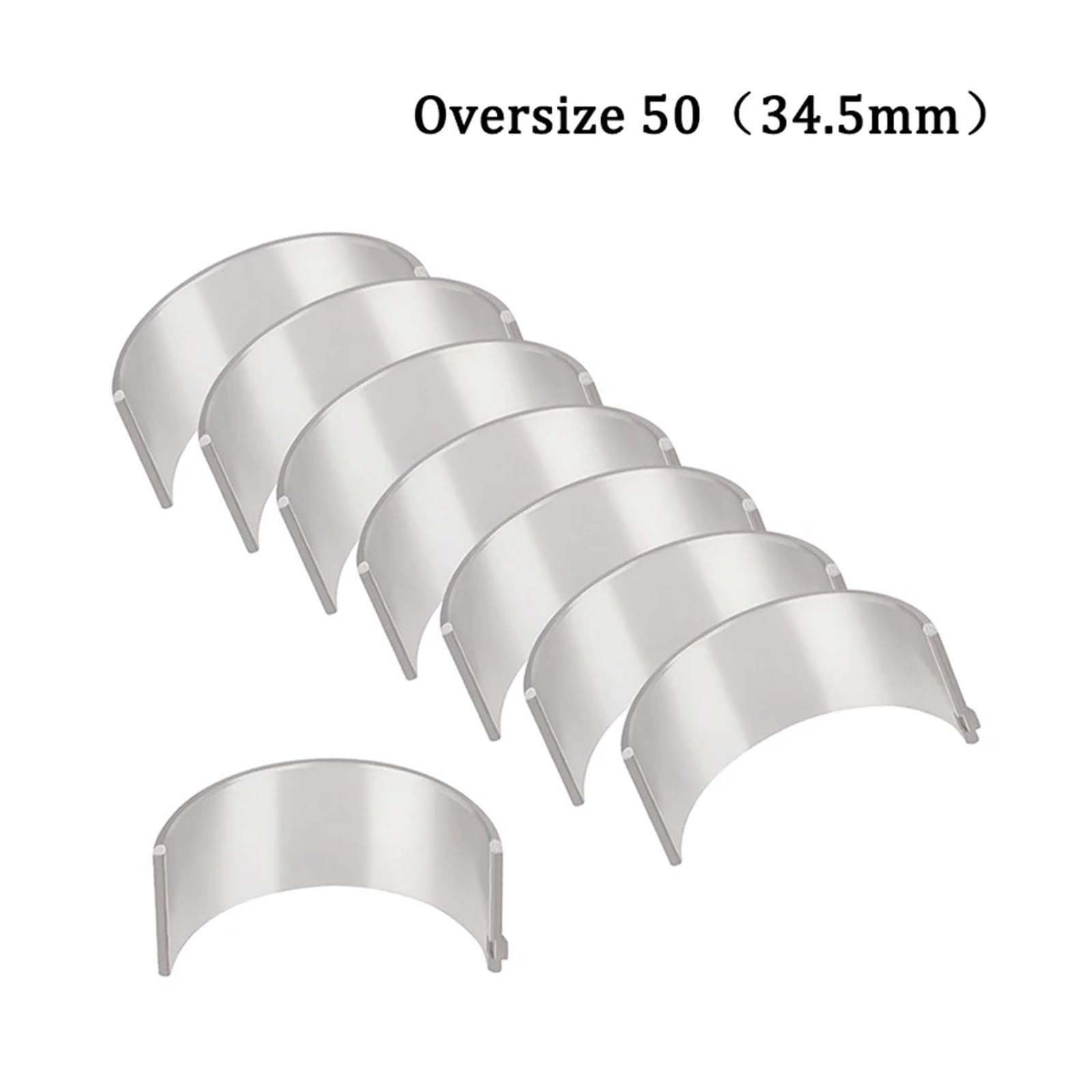 8 Stück Motorrad-Motorteile STD ~ +100 35 mm 34,75 mm 34,5 mm 34,25 mm 34 mm Pleuellager for Z750 Z 750(Oversize50 34.5mm) von AOFCESQY