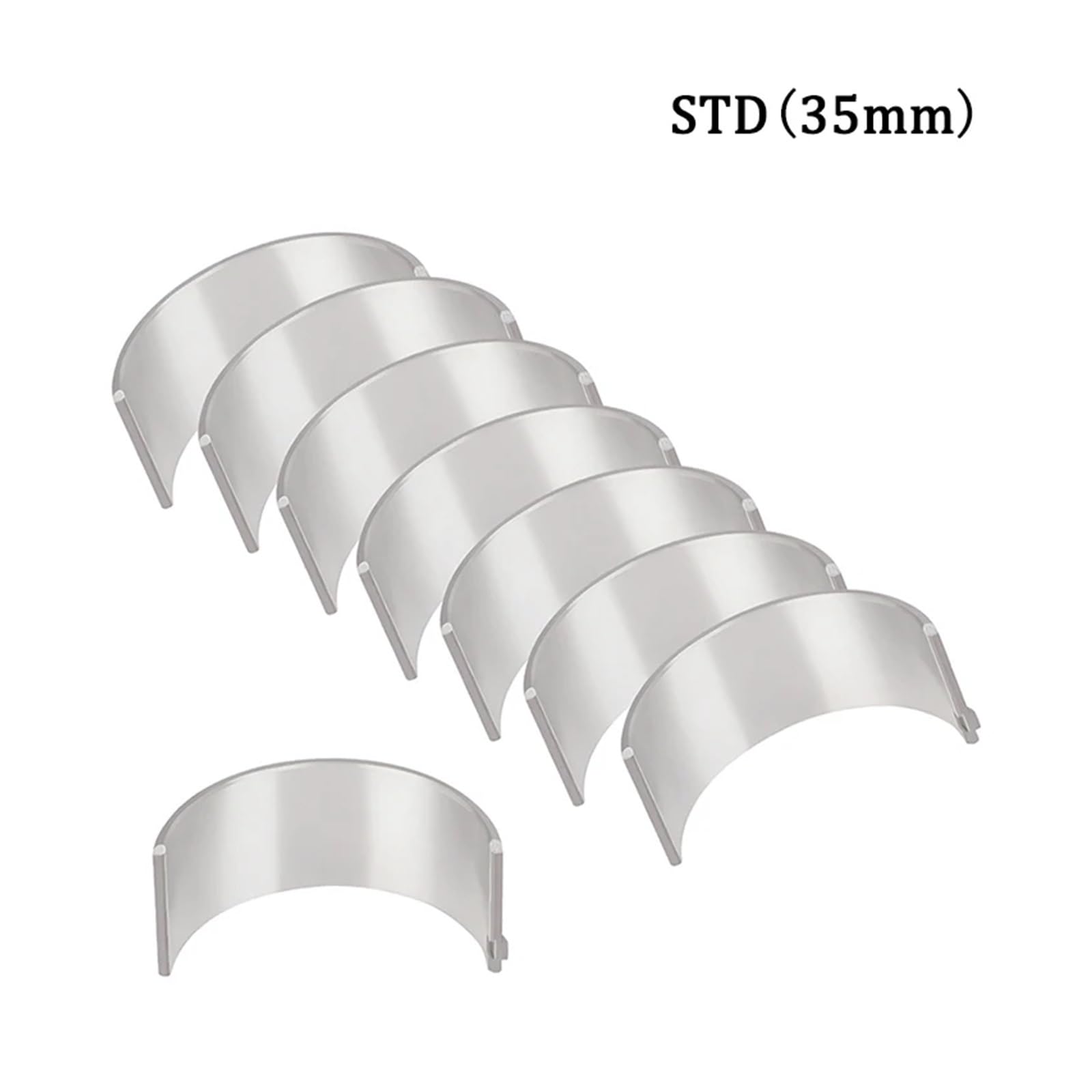 8 Stück Motorrad-Motorteile STD ~ +100 35 mm 34,75 mm 34,5 mm 34,25 mm 34 mm Pleuellager for Z750 Z 750(STD 35mm) von AOFCESQY