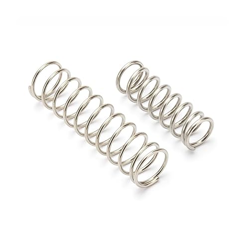 5/10 Stück 65-Mn-Stahl-Rückfeder, absorbierende Stöße, komprimierter Druck, zylindrische Spulen-Druckfeder, WD 0,8 mm(15mm (10PCS),8mm) von AOIMBNQC