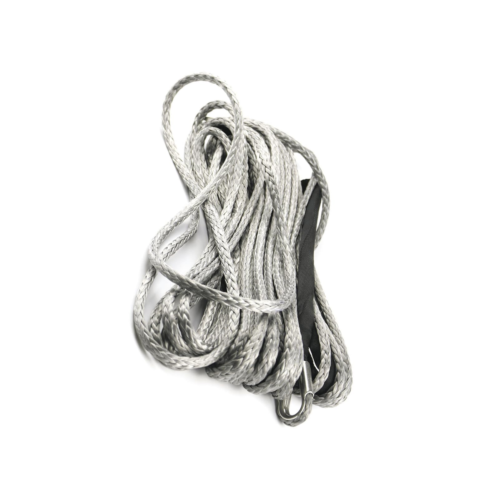 AOMIKITSTU 10mm 28m Synthetik Kunststoff-Seil, 12-Strand 4x4 Fahrzeugwinde für LKWs, Camping Boote von AOMIKITSTU