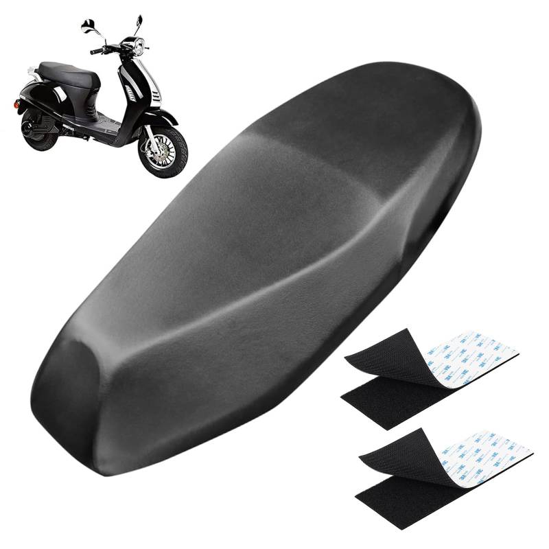 AOMiGT Motorrad Sitzbezug Wasserdicht Sitzbankabdeckung, Universal Roller-Sitzbezüge, Elastische Sonnenschutz Motorrad Sitzbezug, Sitzbezug Roller mit Gummiband, Anti-Kratzer,und Regenschutz, 50-60cm von AOMiGT