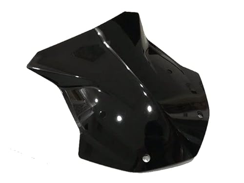 AOROM Motorrad Windschild Windschutzscheibe geeignet for BMW R1200GS 1250GS LC Abenteuer-Windschutzscheibe geeignet for BMW GS 1200 1250 LC ADV Windschutzscheibenschutzscheibe (Color : Dark Black) von AOROM