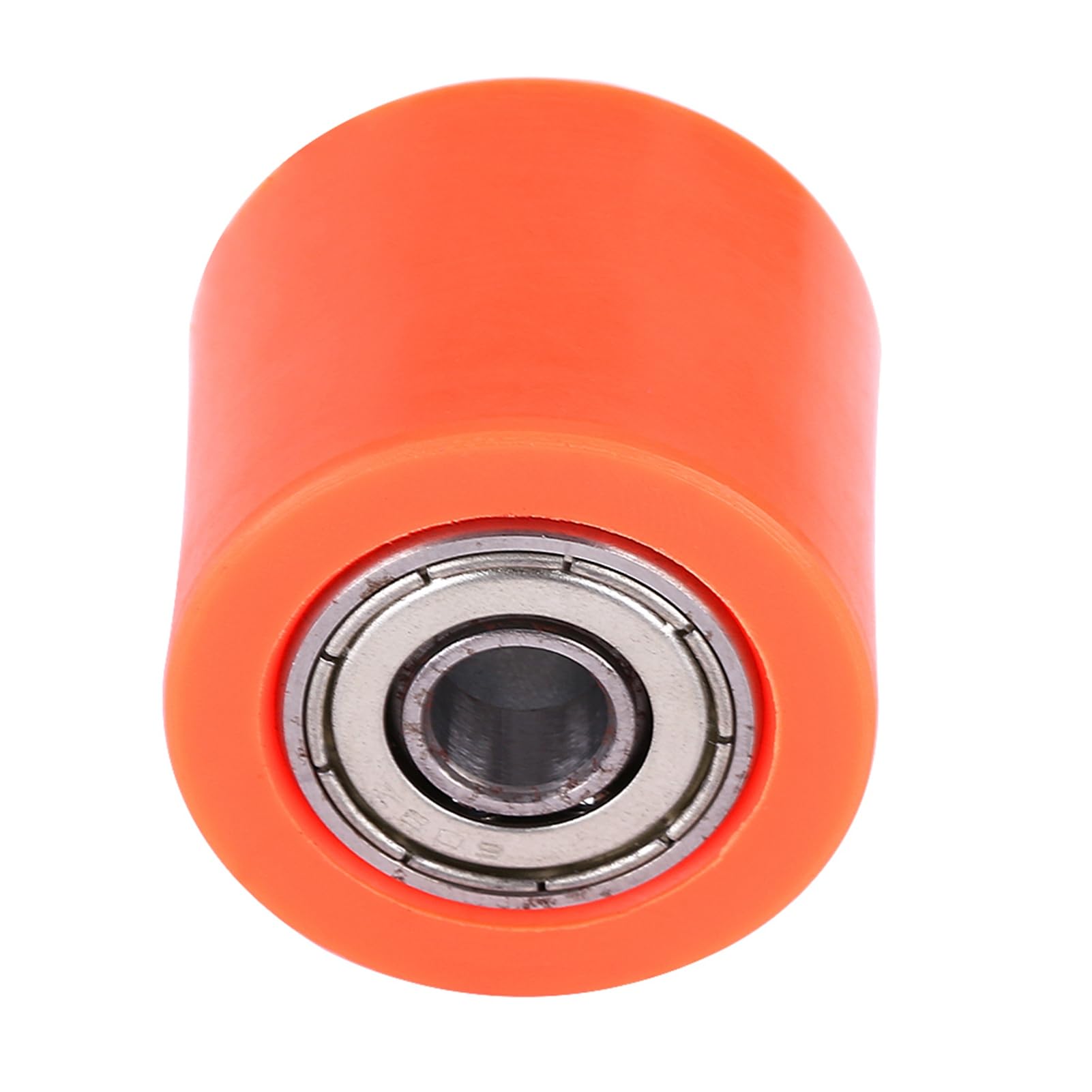 AOWINHIT 8 Mm Universal Motorrad Dirt Bike Enduro Kettenrolle Spannrolle Radführung aus Gummi und Eisen, Wasserdicht und Hohe Zuverlässigkeit (Orange) von AOWINHIT