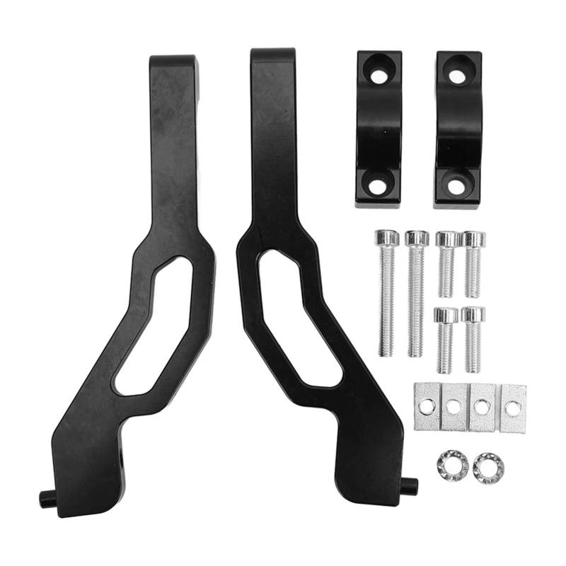 AOWINHIT Aluminium -Schneemobil -Handschützer -Halterungs -Brackets -Kit für 600 800 850 ATV -Austausch (Schwarz) von AOWINHIT