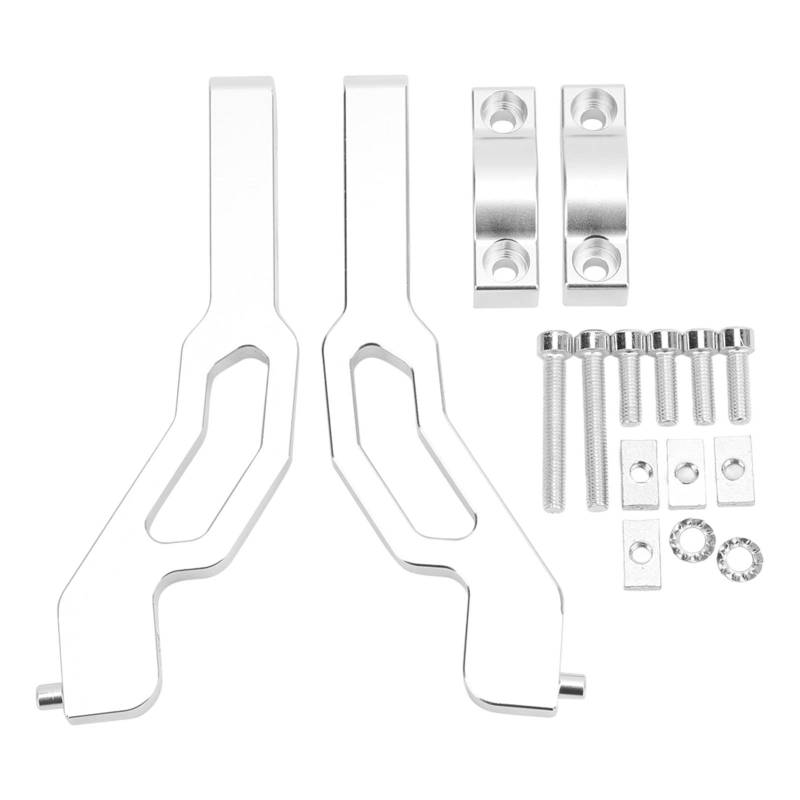 AOWINHIT Aluminium -Schneemobil -Handschützer -Halterungs -Brackets -Kit für 600 800 850 ATV -Austausch (Silber) von AOWINHIT