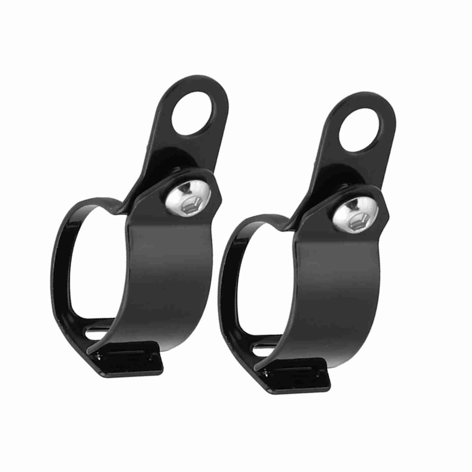 Motorrad Drehen Leichte Halterung Stahlblech 2 PCS 30 Bis 45 Mm Vordergabel -Scooter -Montage (Schwarz) von AOWINHIT