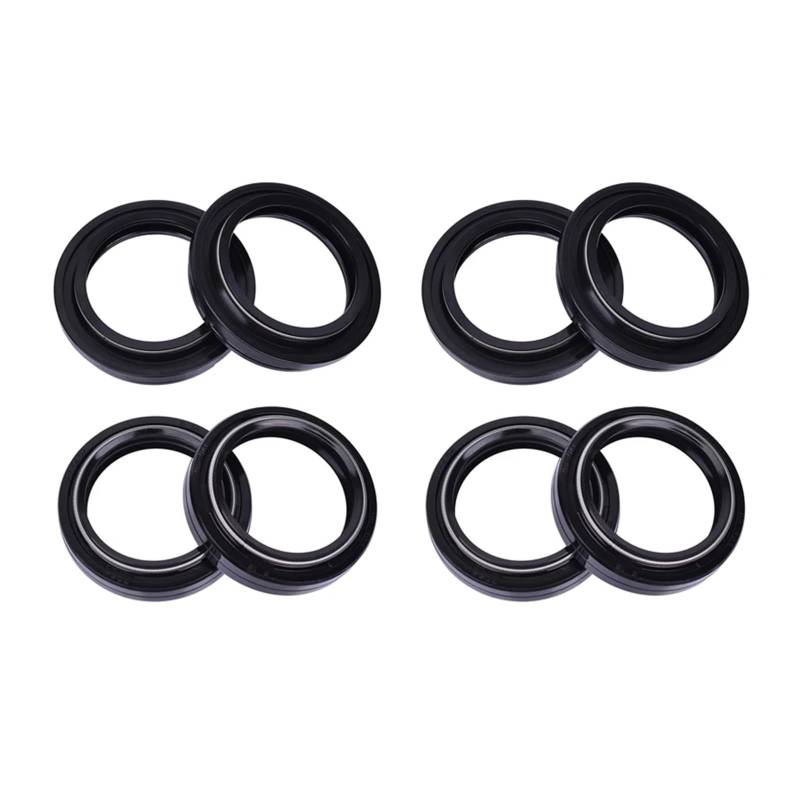 37x49x8 Gabelöldichtung Staubschutz for XJ650L XJ650 XJ Turbo Seca 650 XJ900 XV920R XV Seca 900 920 XV1000 XS1100 XS XV 1100(4pcs seal 4pc cover) von AOXHFJGY