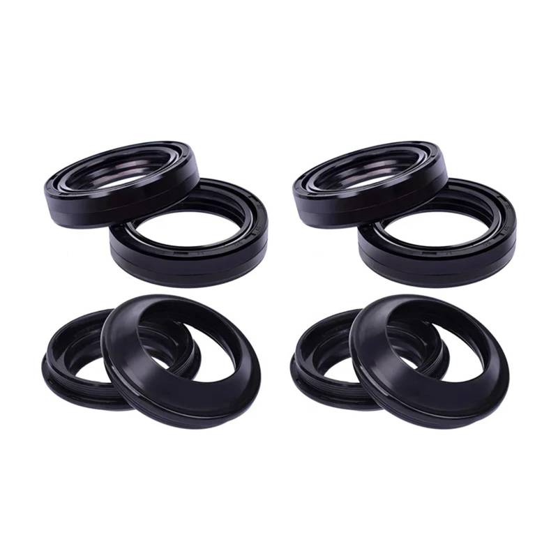 37x50x11 37 50 Motorrad Gabel Öl Dichtung und Staub dichtung Abdeckung for GPZ750 ZX1100 GPZ1100 for GW Inazuma GW250(4xOil seal 4xcover) von AOXHFJGY