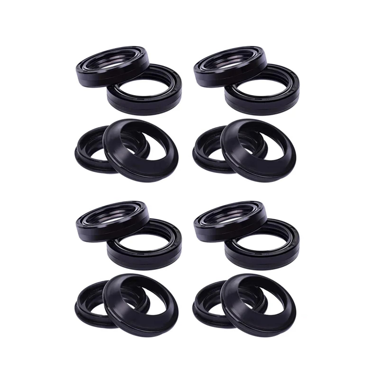 37x50x11 37 50 Motorrad Gabel Öl Dichtung und Staub dichtung Abdeckung for GPZ750 ZX1100 GPZ1100 for GW Inazuma GW250(8xOil seal 8xcover) von AOXHFJGY