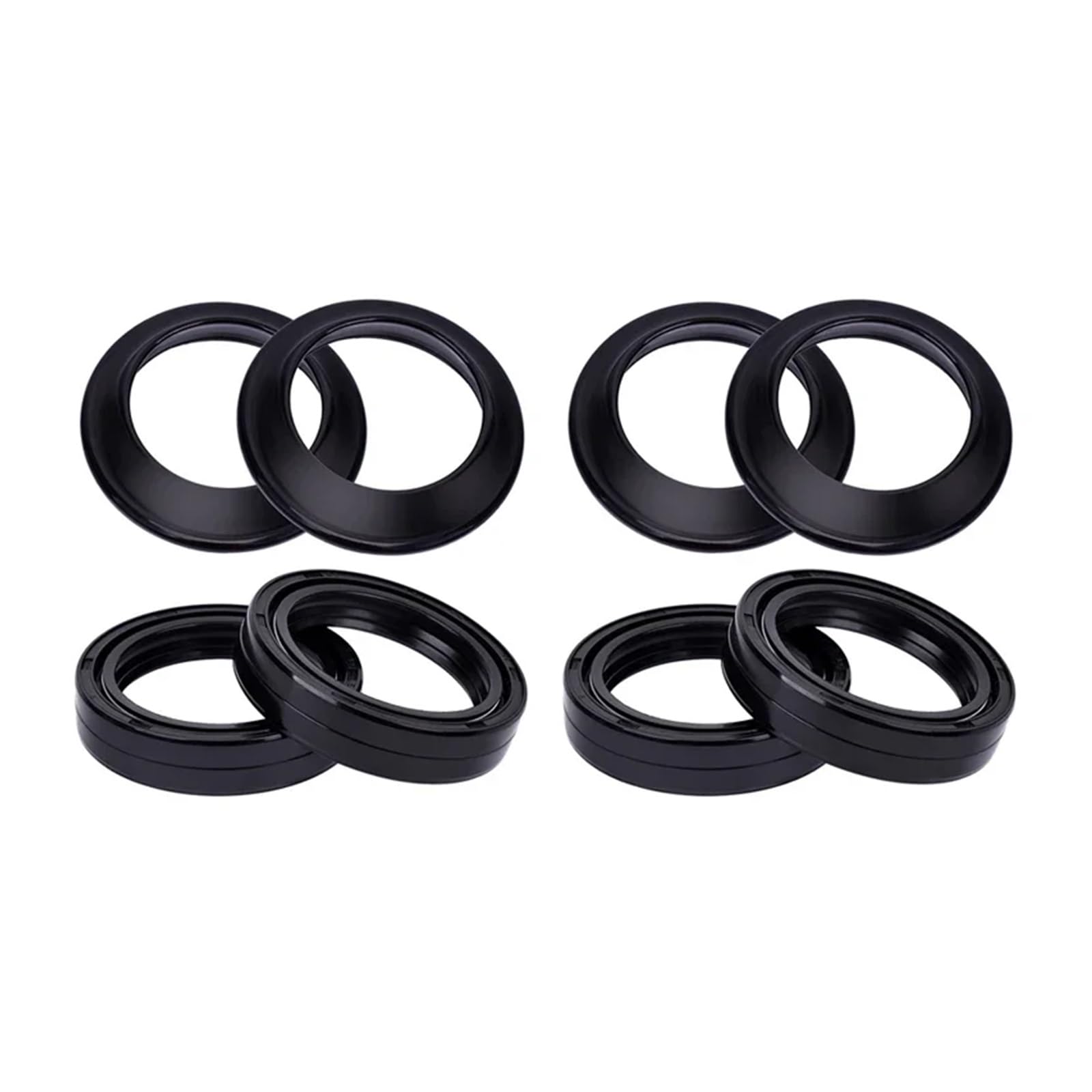 39x52x11 39x52 Vorderradgabel-Dämpfer-Öldichtung und Staubschutz for VF750 FD-FE VT750C SHADOW CB900 F2C Super Sport CB 900 FD-F2D(4pcs seal 4pc cover) von AOXHFJGY