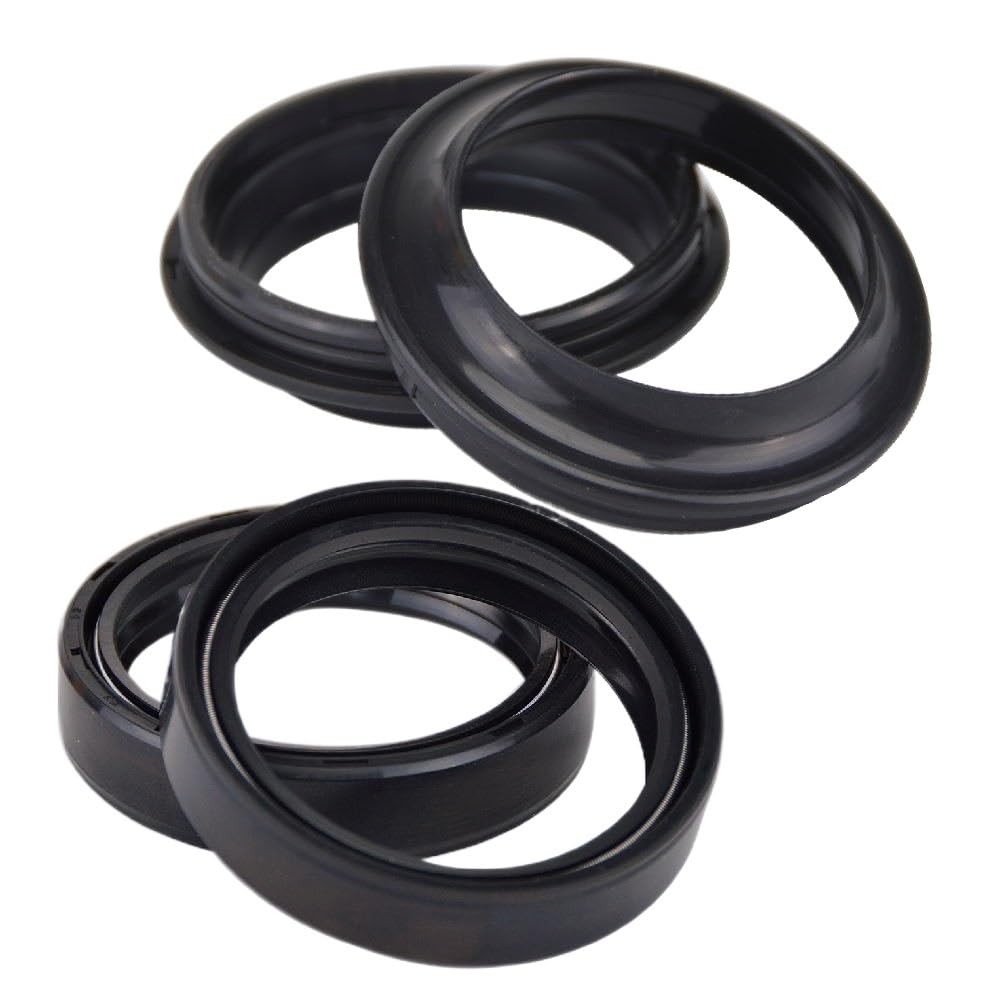 43x55x11 Motorrad Gabel Öl Dichtung 43x55 Staub Abdeckung Lippe for FZ6 S2 FZS1000 for F.az,er FZS 1000 MT01 1600 R1 FZ 6 FZS 1000 von AOXHFJGY