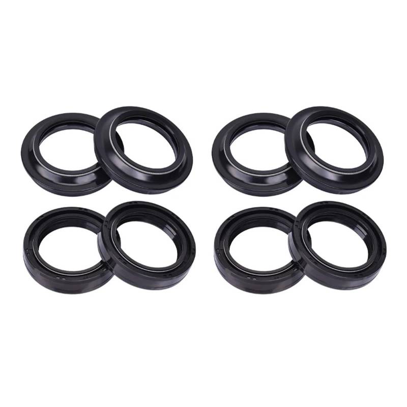 46x58x11 46x58 Motorrad Gabel Suspension Dämpfer Öl Dichtung 46 58 Staub Abdeckung for CHIEF DARK HORSE 2017(4pcs seal 4pc cover) von AOXHFJGY