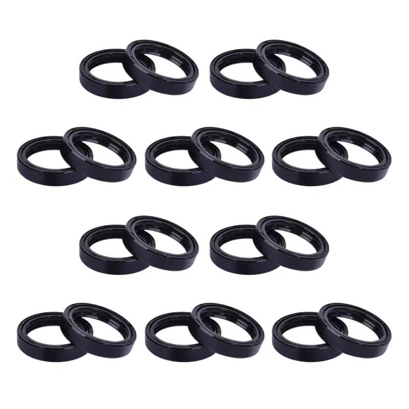 46x58x11 46x58 Motorrad Gabel Suspension Dämpfer Öl Dichtung 46 58 Staub Abdeckung for CHIEF VINTAGE 2014-2017(20pcs Oil seal) von AOXHFJGY