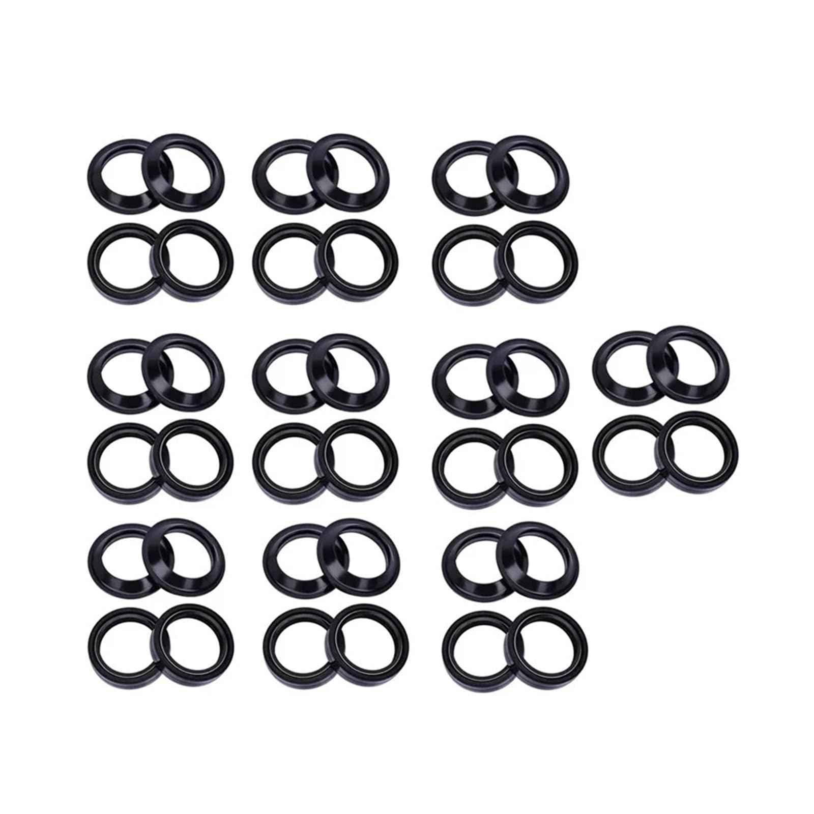 46x58x11 46x58 Motorrad Gabel Suspension Dämpfer Öl Dichtung 46 58 Staub Abdeckung for HP4 2013-2014 S1000RR S 1000 RR 12-2014(20pc seal 20pc cover) von AOXHFJGY