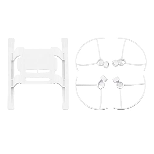 Zubehör für Drohnen for Fimi x8 Mini Schnellfreisetzung Fahrradhöhe Verlängerung Bein Gimbal Propeller Beschützer for FIMI X8 Mini Drohnenzubehör austauschbar (Color : White Guard) von APEFIT