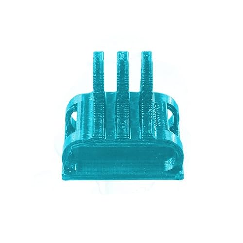 Zubehör für Drohnen for GoPro 3D -gedruckte weiche Material 180 -Grad -Kamera -Halterung for Gopro Action Camera Protection Frame Accessoires FPV Renndrohne austauschbar (Color : Blue) von APEFIT