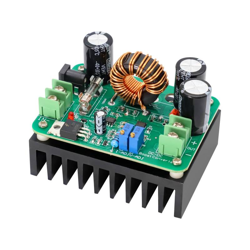 APKLVSR DC-DC 600W 10A Boost Converter Wandler, 12-60V auf 12-80V 600W DC-DC Wandler Stromversorgung Step-up Konverter Modul Netzteil von APKLVSR