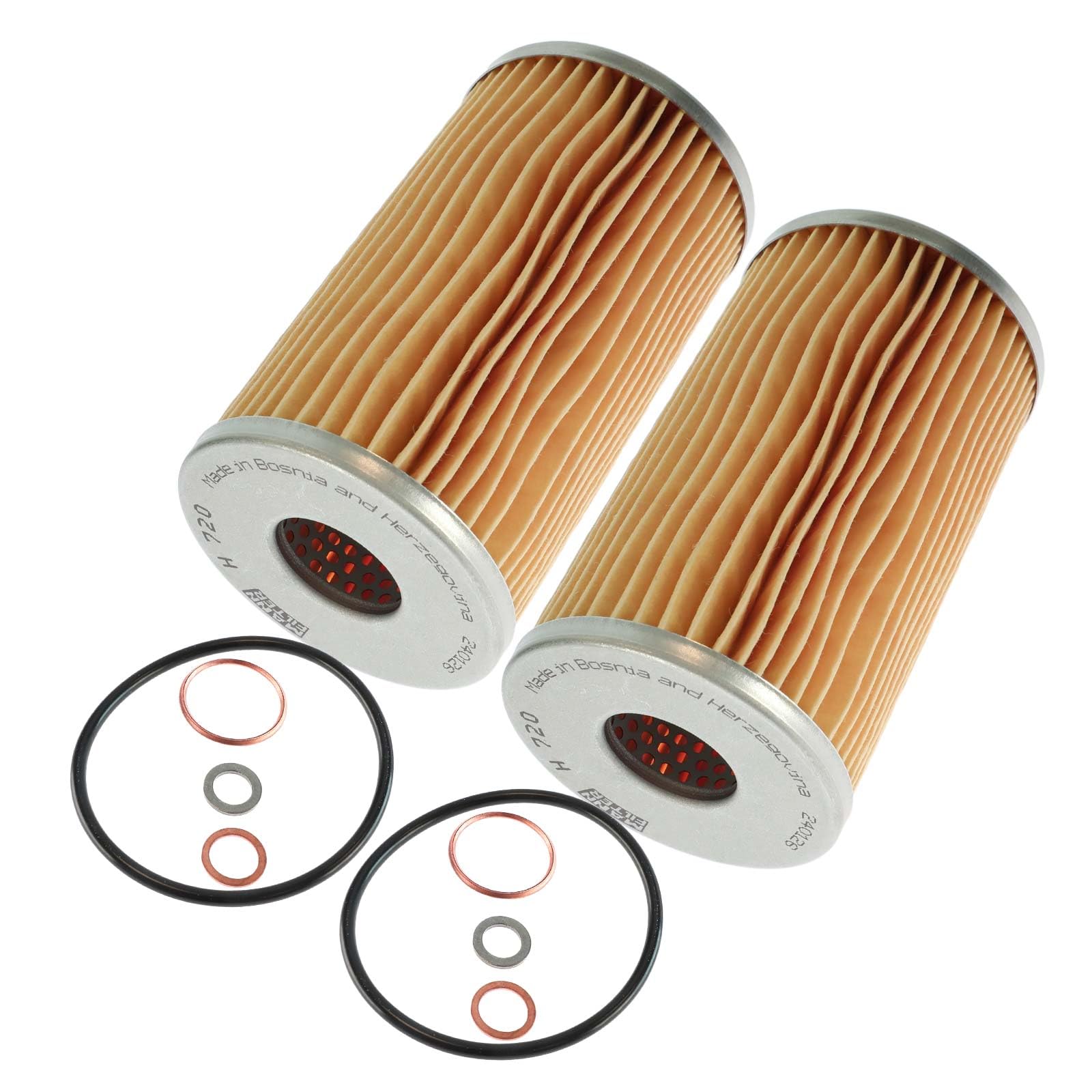 2x H 720 x Ölfilter Kompatibel mit /8 W114 230.6 250 250 2.8 2.3L-2.8L 1968-1976 S-Klasse W108 W109 250 S 250 SE 280 S 280 SE SEL 300 SEL 2.5L 2.8L 1966-1972 von APM-Autoteile