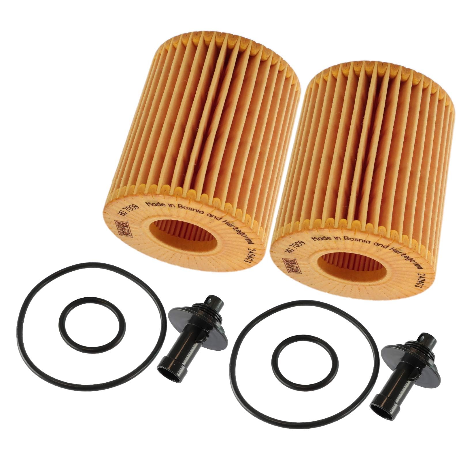 2x HU 7009 z Ölfilter Kompatibel mit RAV 4 IV A4 2.0L 2.2L 2012-2024 RAV 4 IV Van A4 2.0L 2.2L 2012-2018 GS GRL1 GWL1 2.5L 2012-2024 GS GRS19 GWS19 UZS19 3.0L von APM-Autoteile