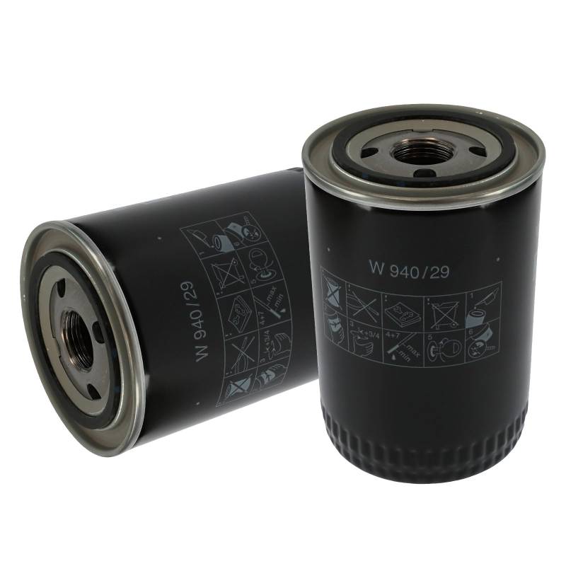 2x W 940/29 Ölfilter Kompatibel mit 911 964 3.6L 1988-1993 911 2.2L-3.3L 1971-1990 911 Cabriolet 964 3.6L 1989-1994 911 Speedster 964 3.6L 1992-1994 911 Targa 964 3.6L von APM-Autoteile