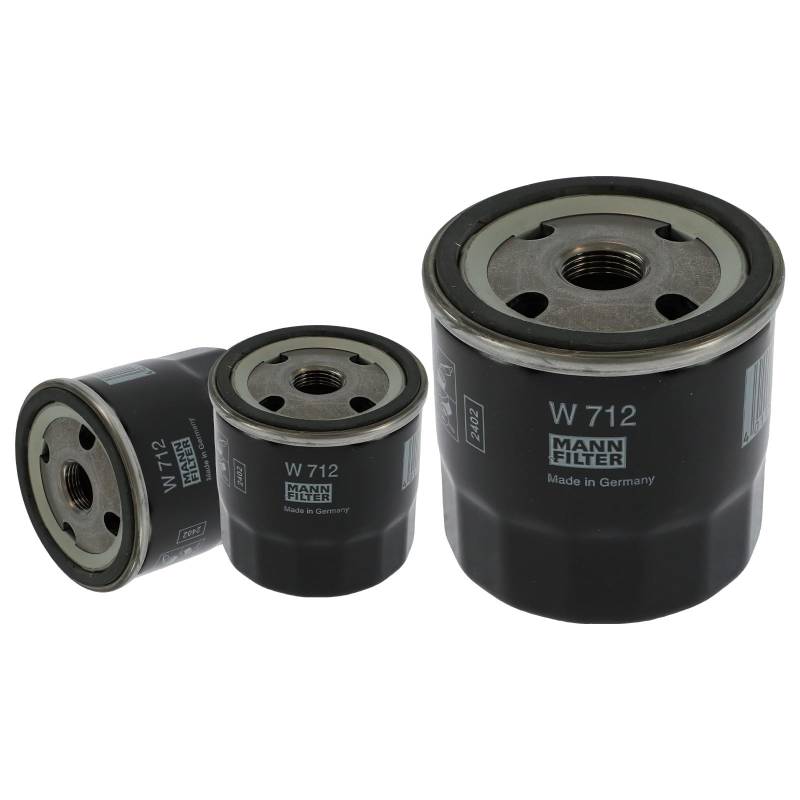 3x W 712 Filter Arbeitshydraulik Ölfilter Kompatibel mit Corsa A S83 1.0L-1.2L 1986-1990 Ascona A 81 86 87 88 1.2L-1.9L 1970-1975 Manta A 58 59 1.2L-1.9L 1970-1975 von APM-Autoteile