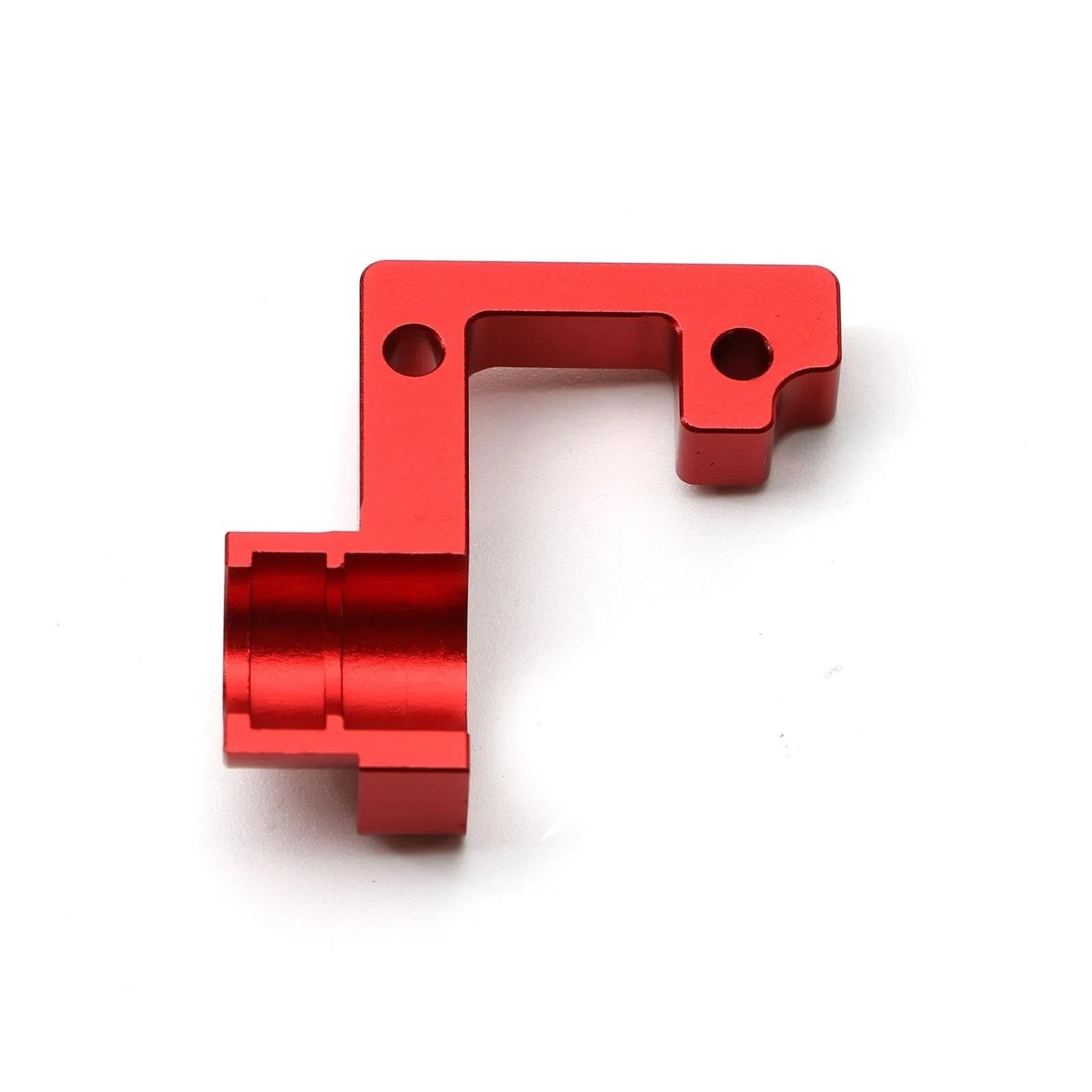 APMXQWIL RC Autoteile Für Tamiya Für TT02 1/10 Ersatz Metall Offene Getriebe Box Getriebe Gehäuse Getriebe Halterung RC Auto Upgrade Teile Zubehör(Red) von APMXQWIL