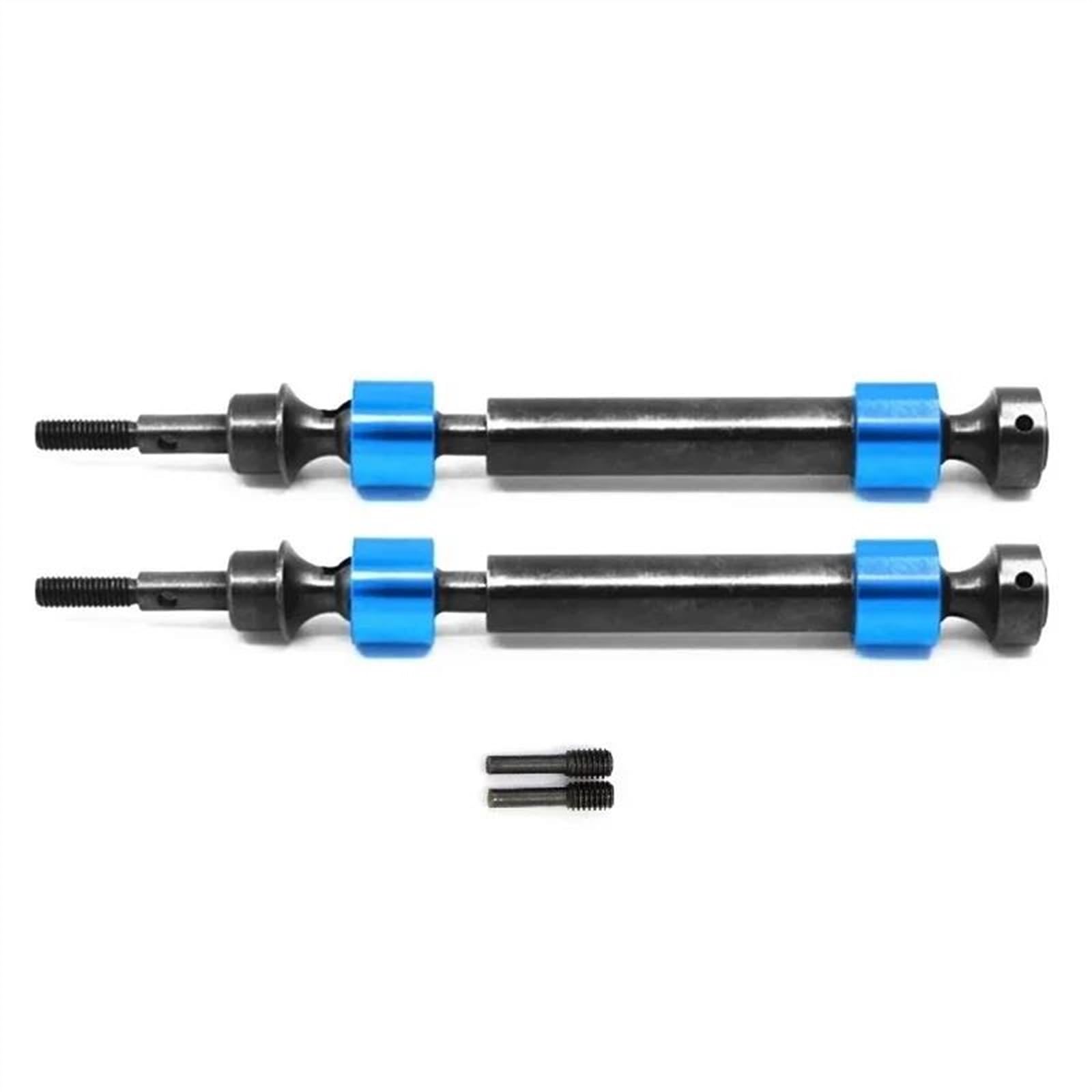 APMXQWIL RC Autoteile Für Traxxas 1/10 Für Maxx Für T-Maxx Für E-Maxx Stahlkeil CVD Antriebswelle 5451X RC Auto Upgrade Teile Zubehör Änderung(Blue,2pcs) von APMXQWIL