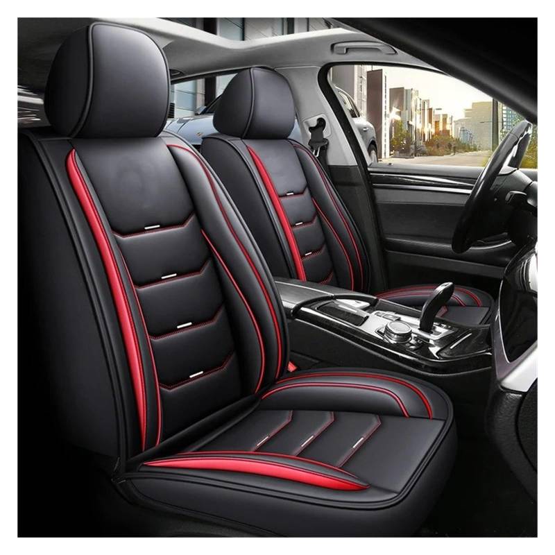 APNWVFO Sitzbezügesets Für CR-Z Für Civic Für CRV Für Stream Für Legend Für Fit Für Avancier Für Crider Für Integra Universeller Autositzbezug Aus Leder Autositzüberzug(Front Row 2seat) von APNWVFO